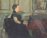 Edouard Manet Mme Manet at the Piano (mk40) china oil painting reproduction